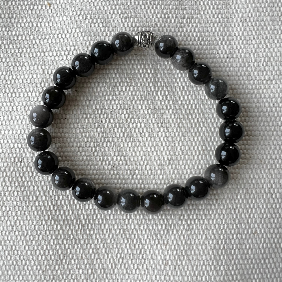 Bracelet Reflet d’Obsidienne