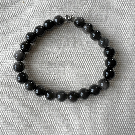Bracelet Reflet d’Obsidienne