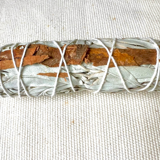 Bâtonnet de Sauge et Cannelle de Californie – Purification et Énergie Positive 🌿🔥